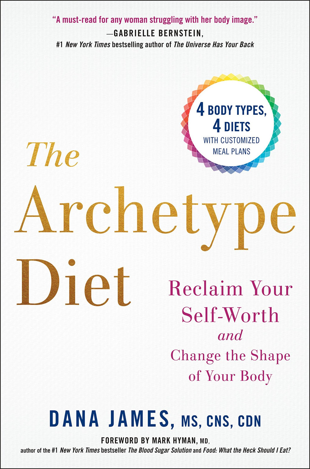 The Archetype Diet Dieting Book by Dana James (2018, Hardcover) Hardback
