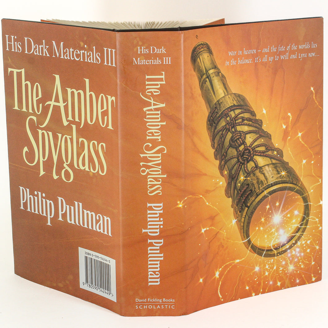 The Amber Spyglass by Philip Pullman First 1st UK Edition Printing Novel Book DJ
