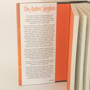 The Amber Spyglass by Philip Pullman First 1st UK Edition Printing Novel Book DJ