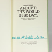 Load image into Gallery viewer, Around the World in 80 Days by Jules Verne Reader&#39;s Digest Worlds Best Reading
