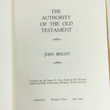 Load image into Gallery viewer, The Authority of the Old Testament Vintage Bible Study Book by John Bright 1967
