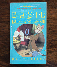 Load image into Gallery viewer, Basil of Baker Street The Great Mouse Detective Disney Movie Eve Titus Book 1986
