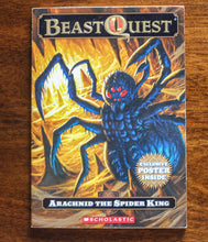 Load image into Gallery viewer, Beastquest Beast Quest Series Book 11 Arachnid the Spider King with Poster
