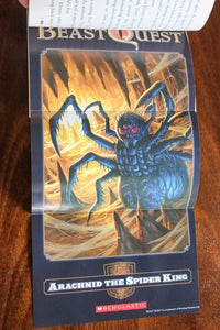 Beastquest Beast Quest Series Book 11 Arachnid the Spider King with Poster