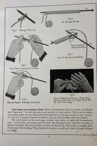 Vintage The Beginner's Book of Needlecraft Needle Craft Ella L. Langenberg 1948