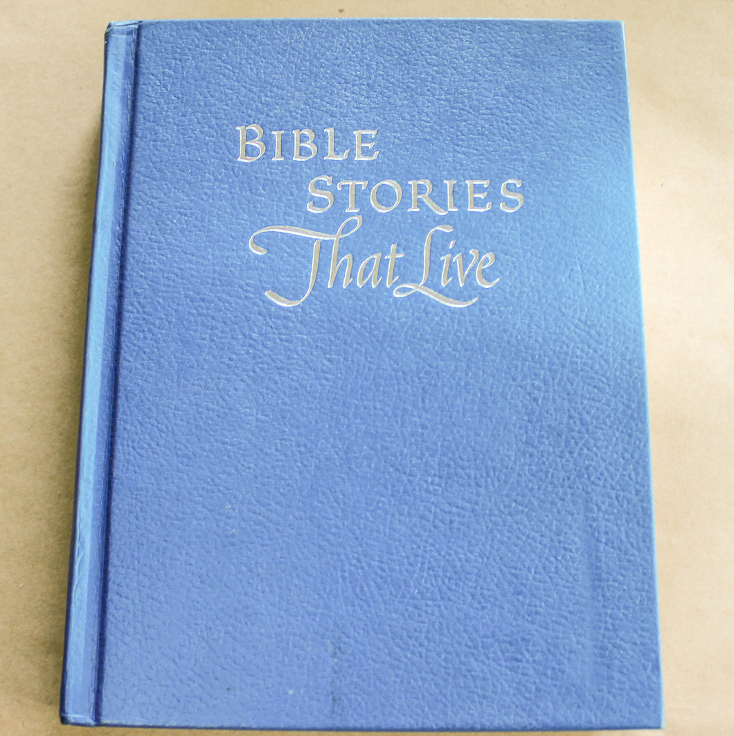 Vintage Bible Stories That Live Illustrated Book by Patricia S. Martin 1966
