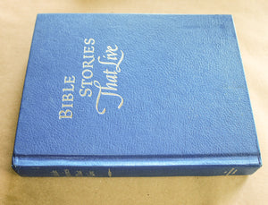 Vintage Bible Stories That Live Illustrated Book by Patricia S. Martin 1966