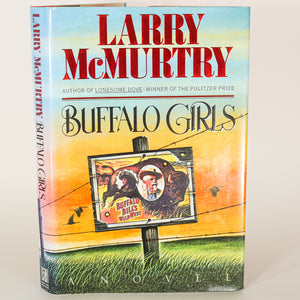 Buffalo Girls Novel by Larry McMurtry First 1st Edition Hardcover Book 1990 DJ