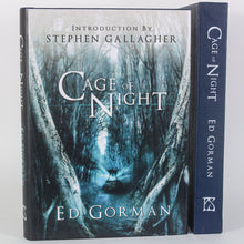 Load image into Gallery viewer, Cage of Night by Ed Gorman PS Publishing SIGNED Limited Edition Hardcover Book
