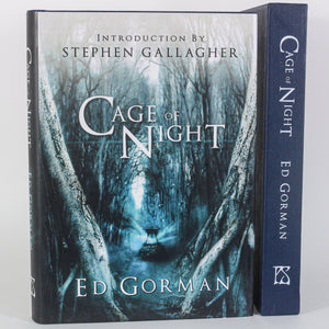 Cage of Night by Ed Gorman PS Publishing SIGNED Limited Edition Hardcover Book