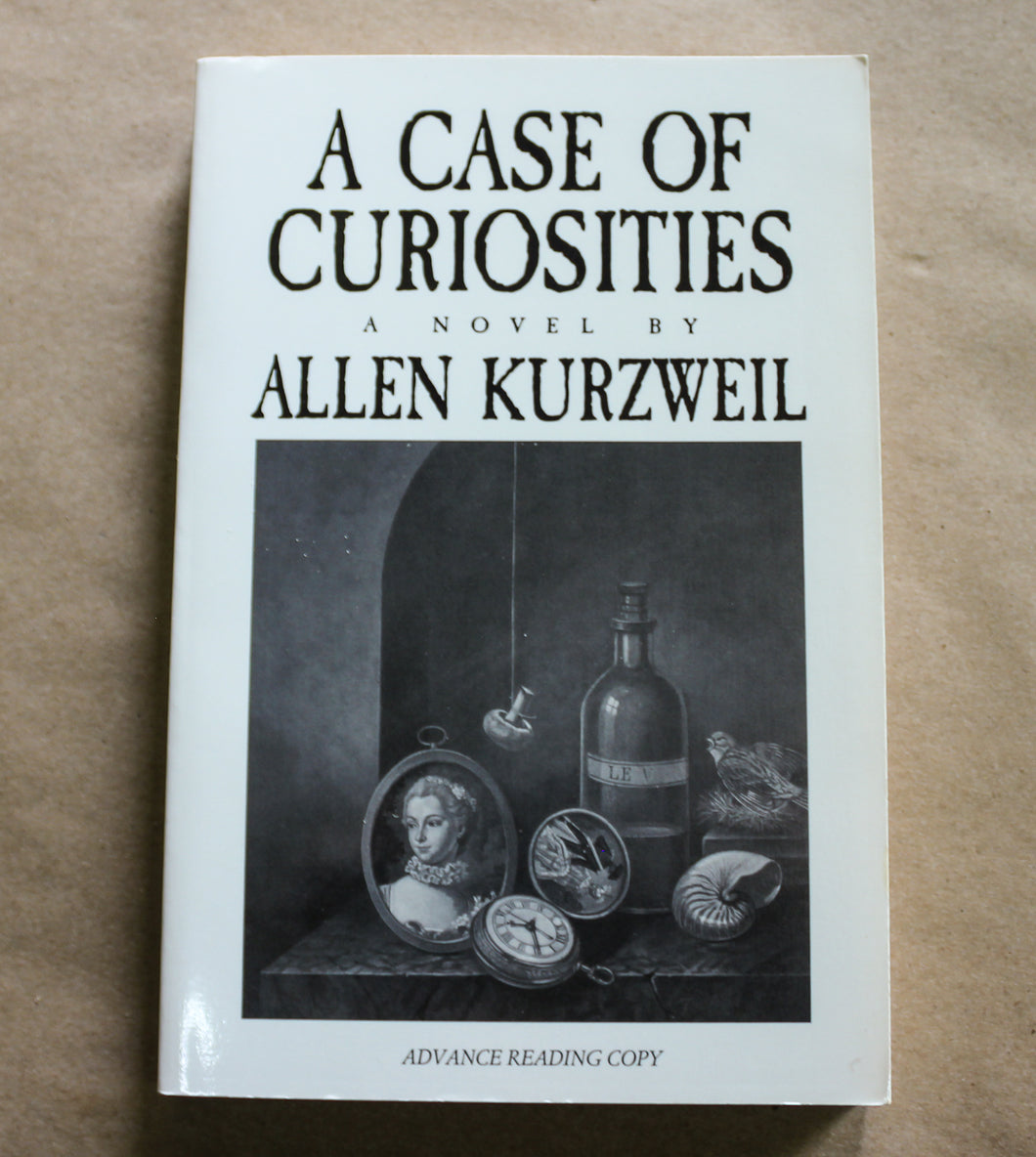 A Case of Curiosities by Allen Kurzweil ARC Advance Reading Copy Proof Book