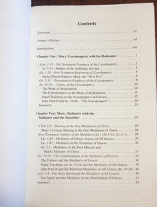 Catholic Book On Mary Coredemptrix, Mediatrix and Advocate Mark I. Miravalle