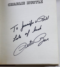 Load image into Gallery viewer, Charlie Hustle by Pete Rose SIGNED Autographed Diary Baseball Book Memorabilia
