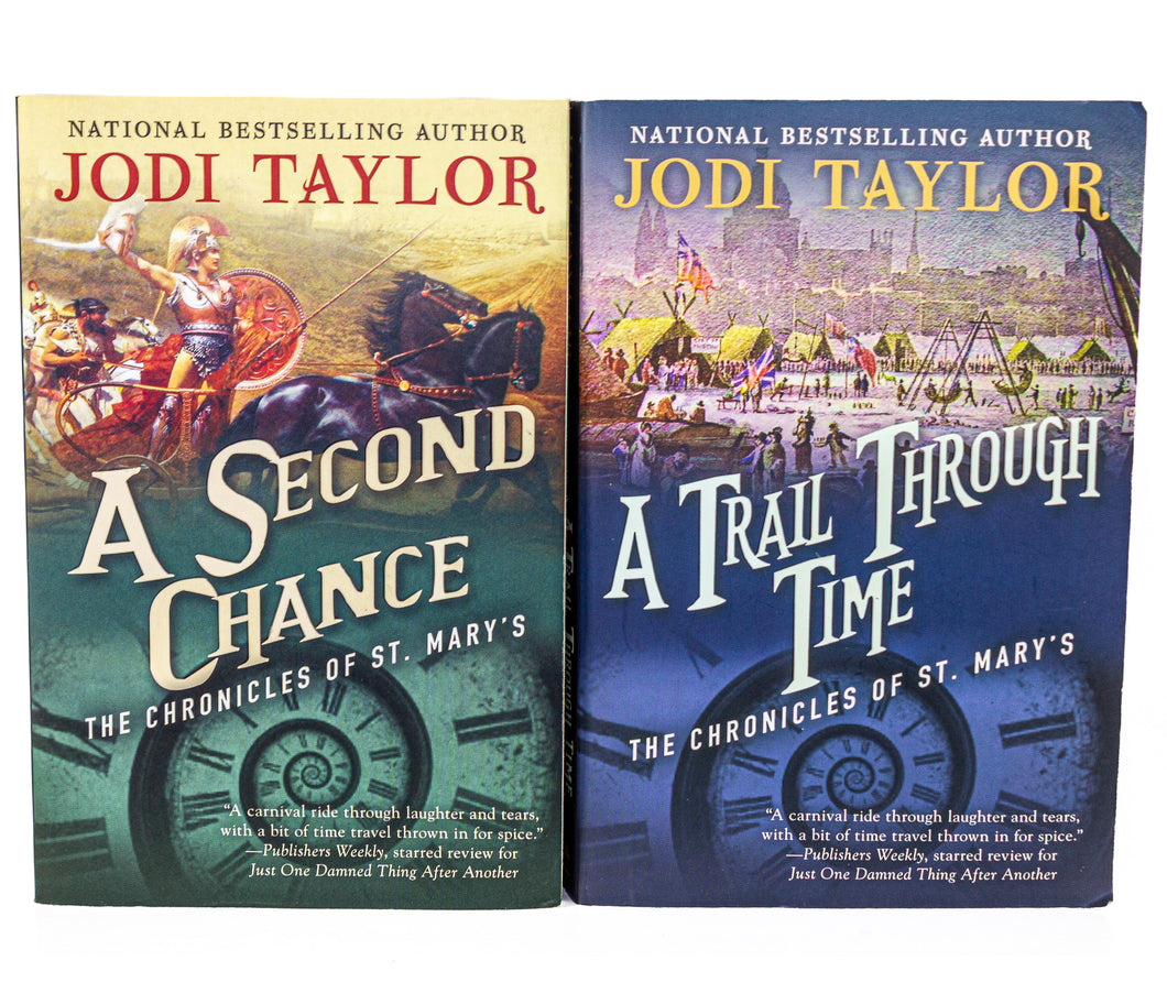 The Chronicles of St. Mary's Series Books 3 4 A Second Chance by Jodi Taylor Lot
