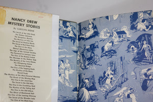 The Clue of the Leaning Chimney by Carolyn Keene 1949 Vintage Nancy Drew Book 26