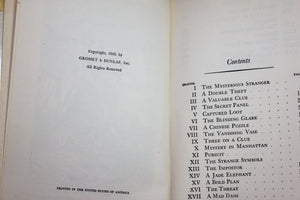 The Clue of the Leaning Chimney by Carolyn Keene 1949 Vintage Nancy Drew Book 26