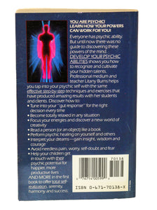 Develop Your Psychic Abilities Reading by Medium Litany Burns Vintage Paperback