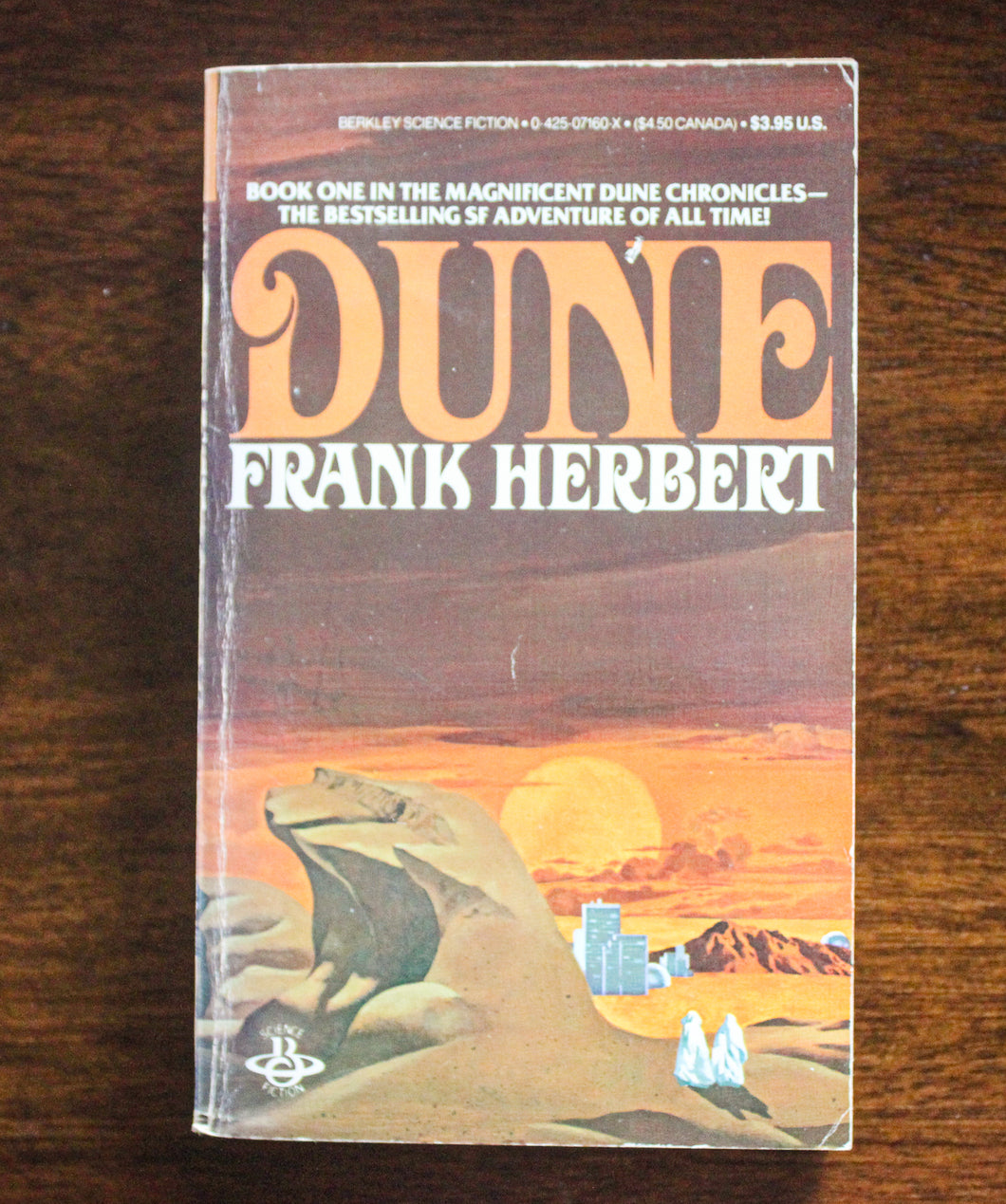Dune By Frank Herbert Vintage Paperback Book 1983 Berkley Sci Fi Scifi Paperback