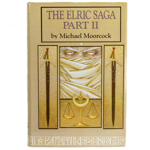 The Elric Saga Series Part 1 2 I II of Melnibone by Michael Moorcock Hardcover