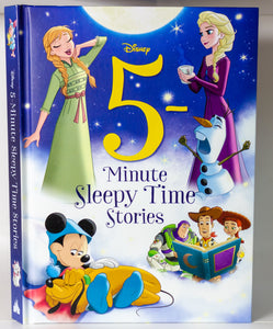 Five 5 Minute Disney Sleepy Bed Time Easter Bunnies Stories Kids Storybook Lot