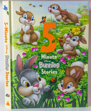 Load image into Gallery viewer, Five 5 Minute Disney Sleepy Bed Time Easter Bunnies Stories Kids Storybook Lot
