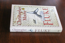 Load image into Gallery viewer, Fluke by Christopher Moore SIGNED First 1st Edition Hardcover Hardback Book 2003
