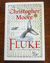 Load image into Gallery viewer, Fluke by Christopher Moore SIGNED First 1st Edition Hardcover Hardback Book 2003

