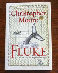 Fluke by Christopher Moore SIGNED First 1st Edition Hardcover Hardback Book 2003