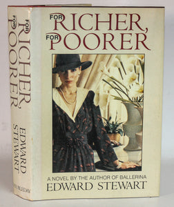 For Richer For Poorer by Edward Stewart 1st Edition 1981 Hardcover Book Hardback