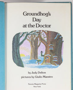 Groundhog's Day at the Doctor First 1st Edition Parents Magazine Childrens Book