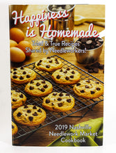 Load image into Gallery viewer, Happiness is Homemade 2019 Nashville Needlework Market Cookbook Cook Book Recipe
