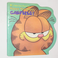 Load image into Gallery viewer, Happy Birthday Vintage Garfield Golden Book 1980s by Jim Davis Collectible
