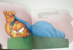 Happy Birthday Vintage Garfield Golden Book 1980s by Jim Davis Collectible
