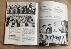 The Riparian 1954 Broad Ripple High School Vintage Yearbook Indianapolis Indiana