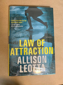 Anna Curtis Series 1 Law of Attraction by Allison Leotta Hardcover 1st Edition