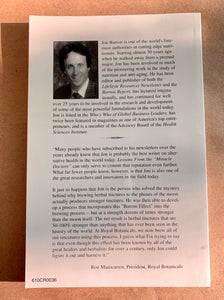 Lessons From the Miracle Doctors by John Jon Barron Guide to Optimum Health 1999
