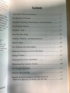 Lessons From the Miracle Doctors by John Jon Barron Guide to Optimum Health 1999