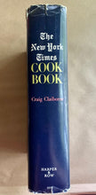 Load image into Gallery viewer, THE NEW YORK TIMES Vintage COOKBOOK Cook Book by CRAIG CLAIBORNE 1961 Hardcover
