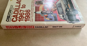 Chilton Cadillac Deville Eldorado Fleetwood 1967 to 1986 Car Repair Manual Shop