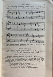 Singing Games From Bible Lands by Phyllis Saunders Vintage Children Church Songs