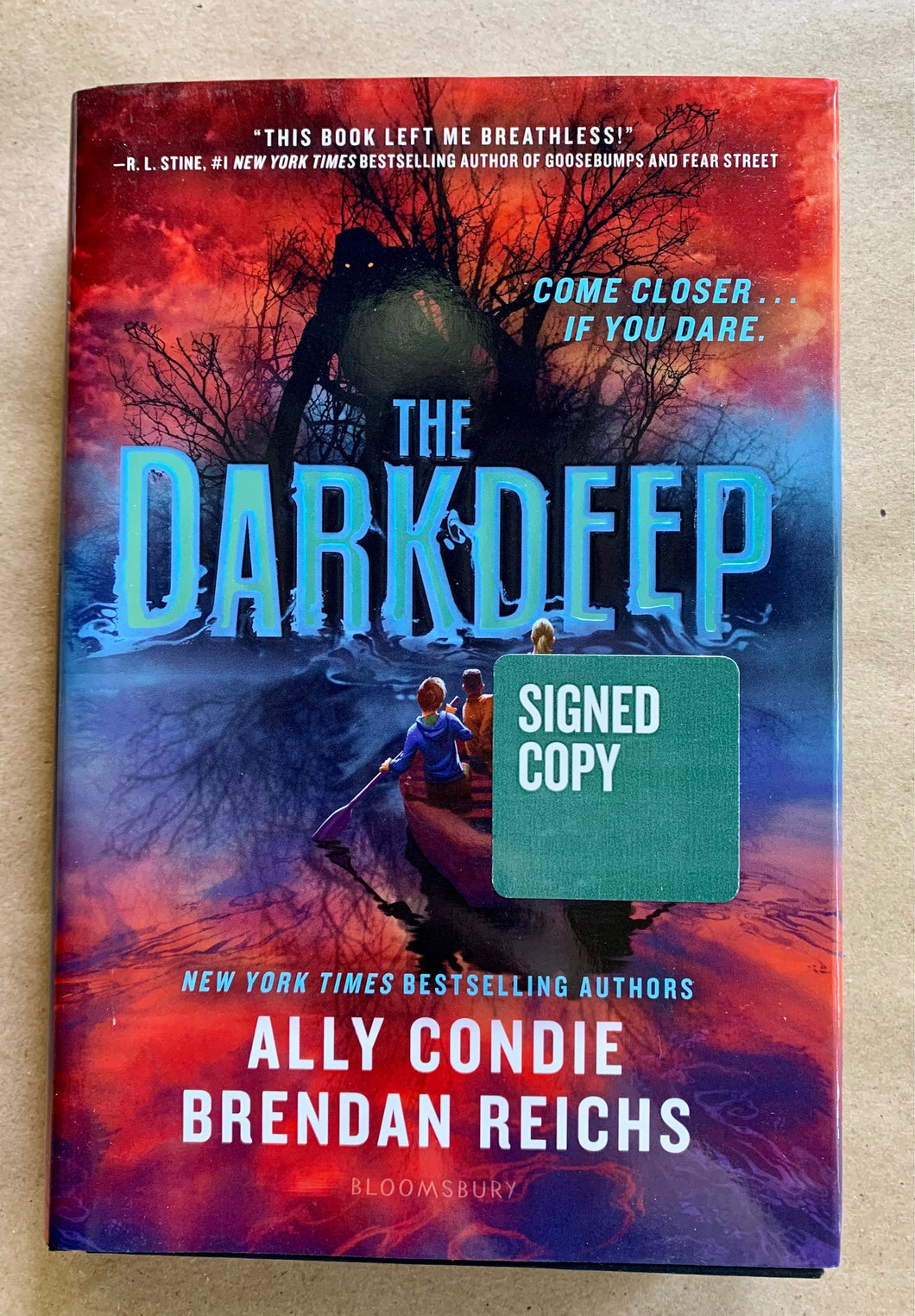 The Darkdeep Dark Deep by Ally Condie Brendan Reichs SIGNED 1st Edition Hardback