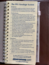 Load image into Gallery viewer, Dave Ramsey Financial Peace University Starter Envelope System Brown Wallet
