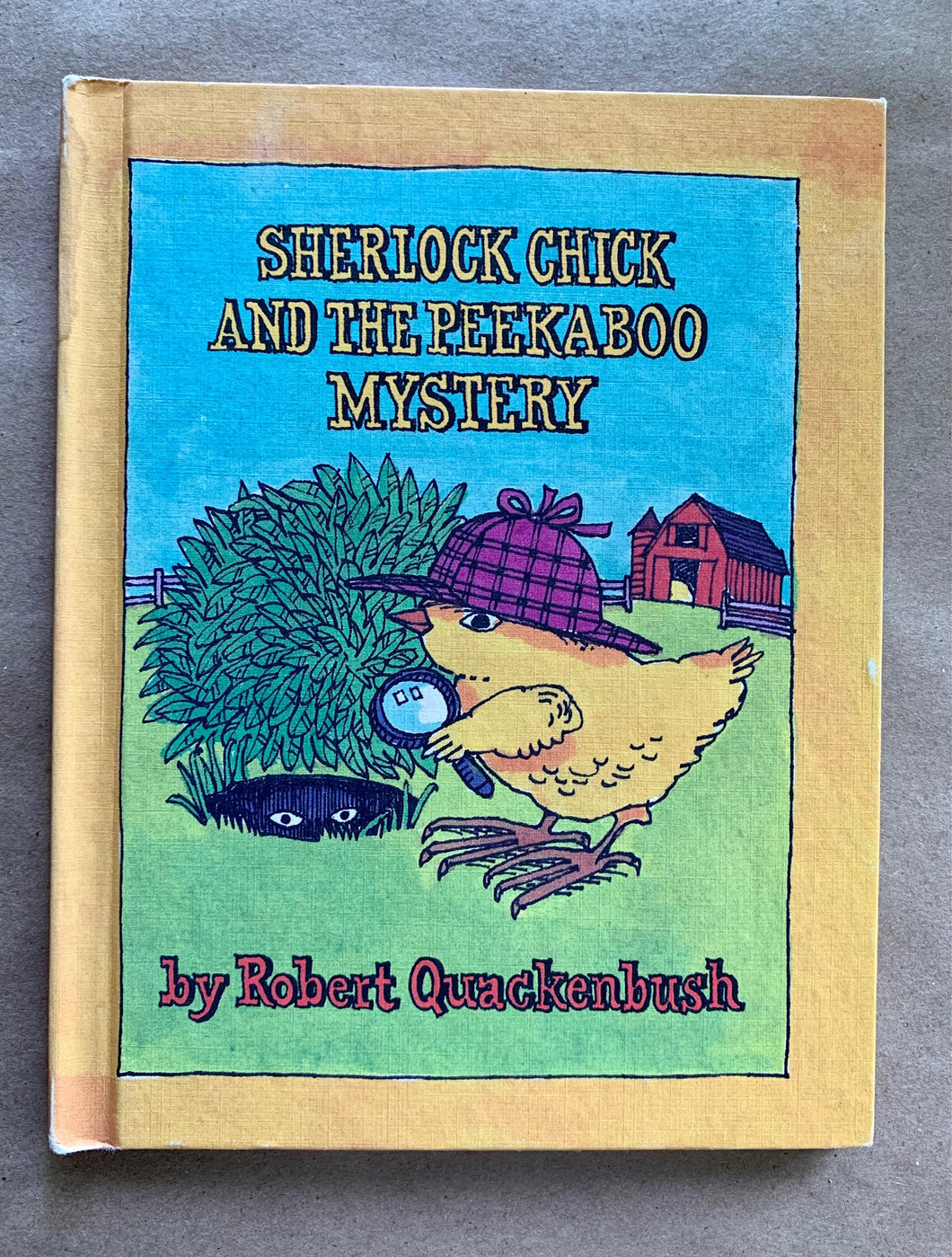 Sherlock Chick and the Peekaboo Mystery First 1st Edition Childrens Picture Book