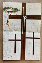 Load image into Gallery viewer, Christian Art Vintage Palm Sunday Church Bulletin St Martins Episcopal Church TX
