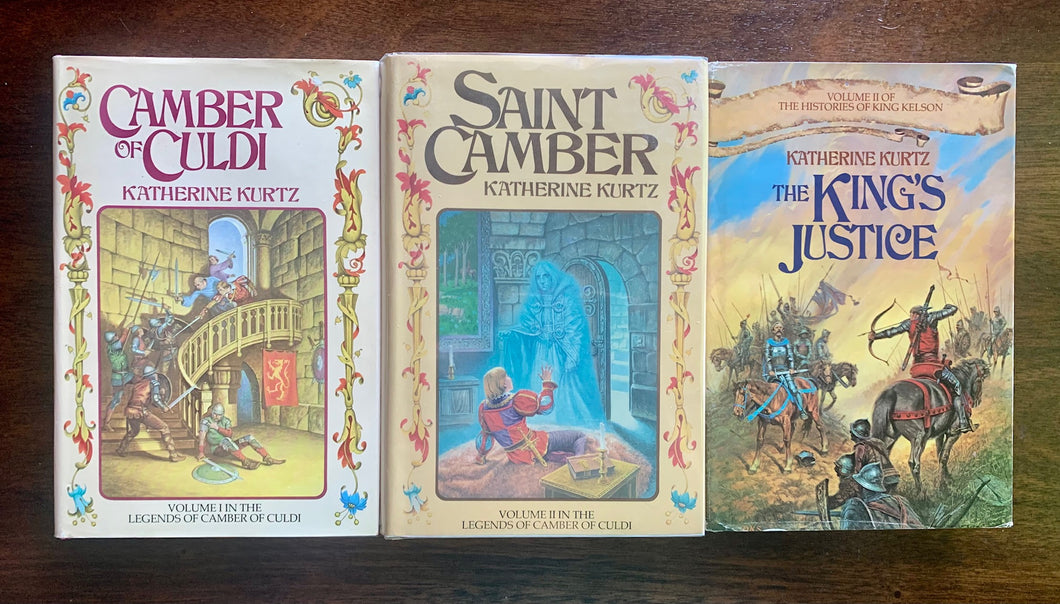 The Legends of Saint Camber of Culdi Series Book 1 2 Katherine Kurtz Vintage Lot