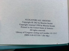 Load image into Gallery viewer, Alligators All Around Written Illustrated by Maurice Sendak 1962 Hardcover Book
