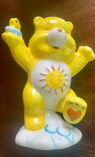 Load image into Gallery viewer, Funshine Sunshine Care Bears Vintage Ceramic Coin Money Figurine Piggy Bank 7&quot;
