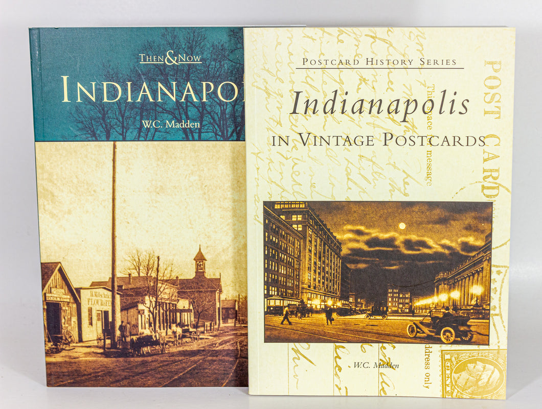 Indianapolis Indiana in Vintage Postcards Old Photos Pictures Local History Book