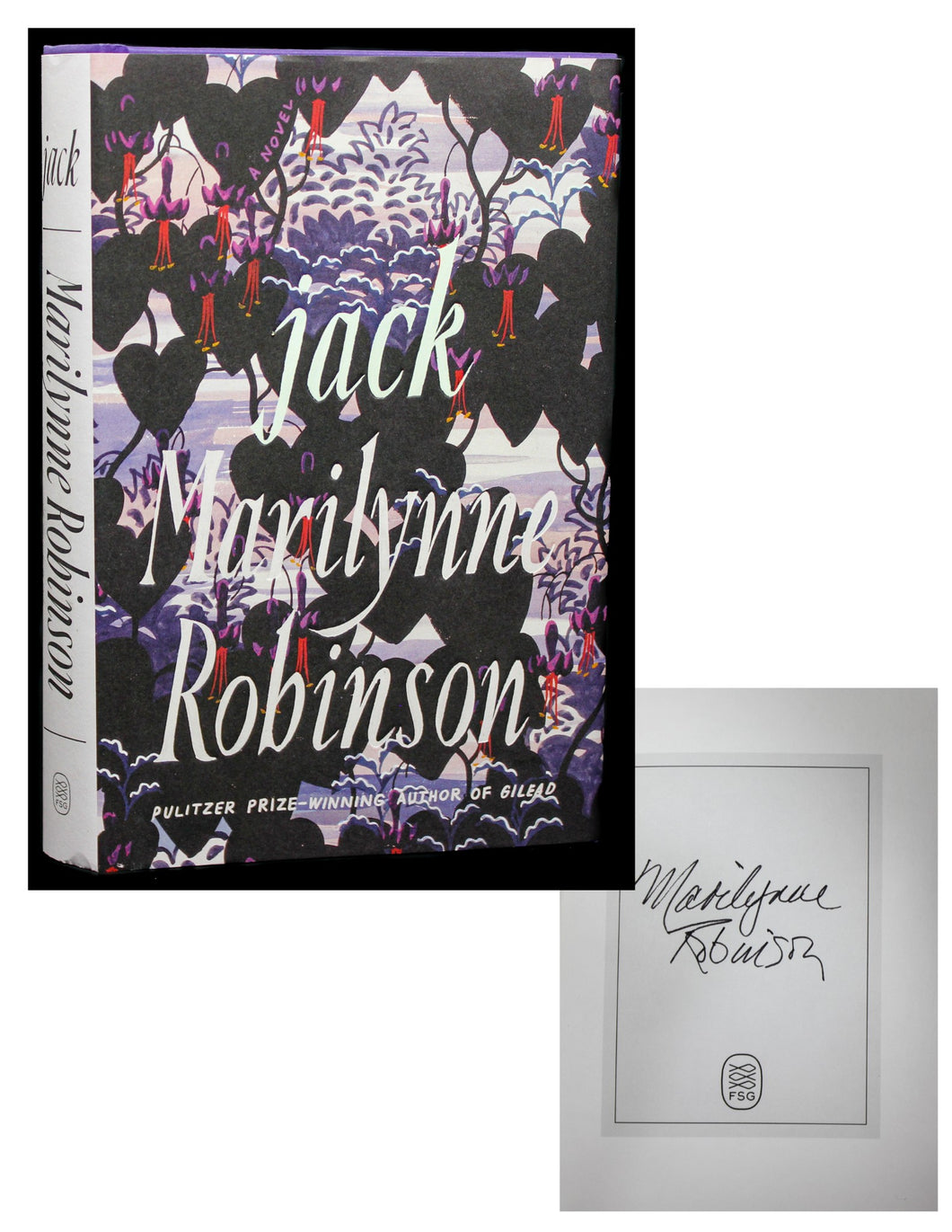 Jack by Marilyn Marilynne Robinson SIGNED First Edition 1st Book Gilead Series
