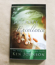 Load image into Gallery viewer, Journey to Excellence by Ken Johnson SIGNED Book Christian Sports Autobiography
